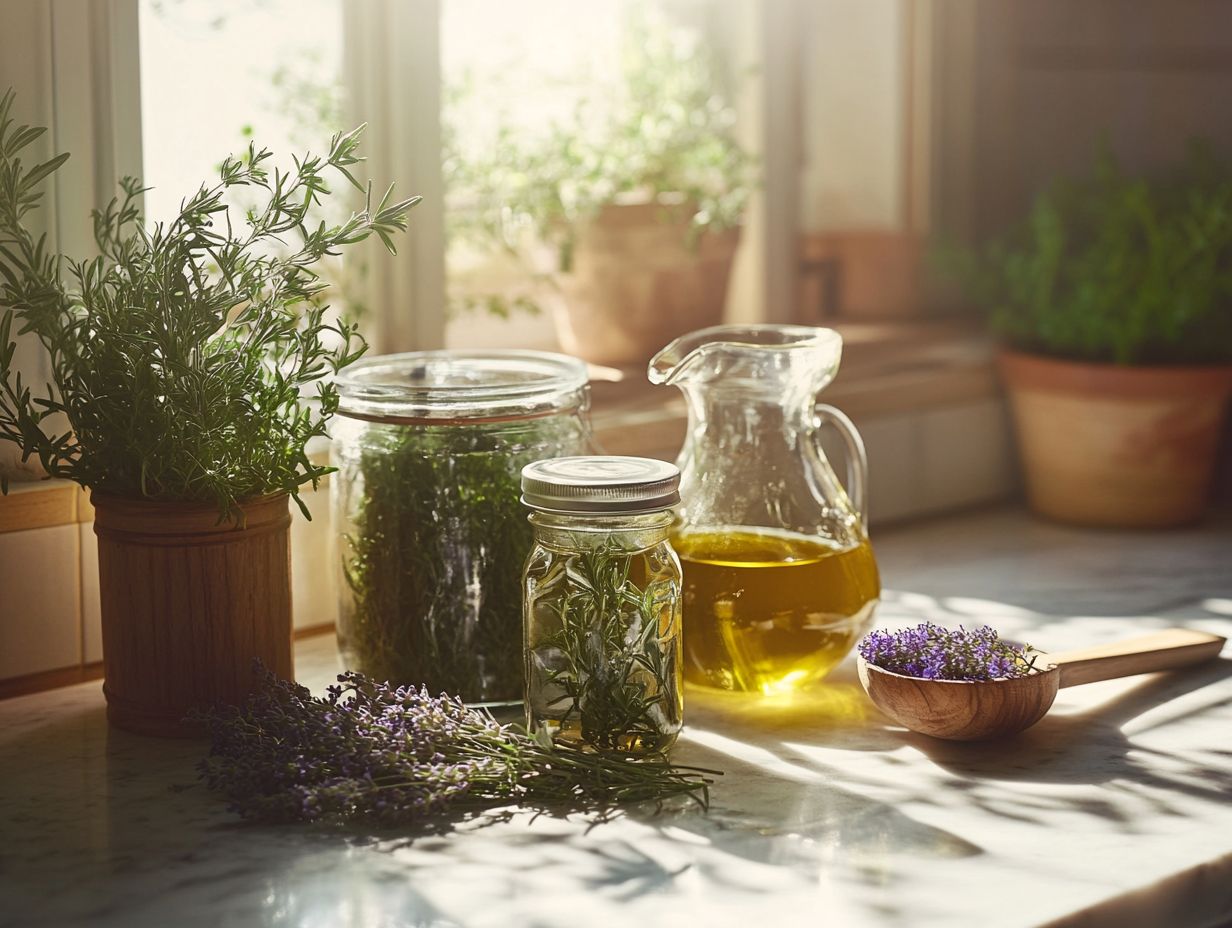 Discover how to create herbal-infused oils.