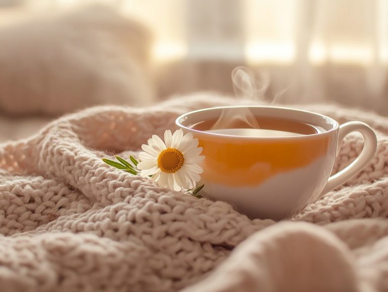 Soothing Chamomile Tea for Better Sleep