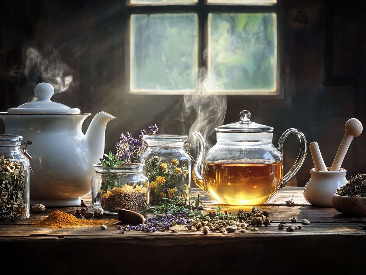 What makes herbal tea blending different from regular tea blending?