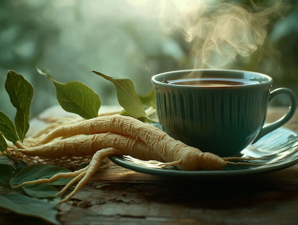 Different forms of ginseng and dosage recommendations for health benefits