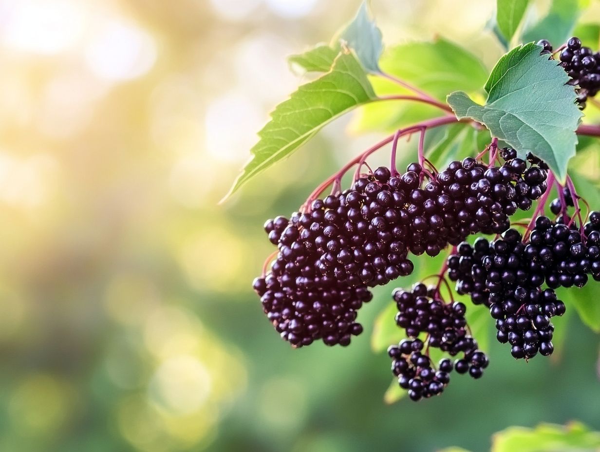 Elderberry and Its Role in Cold and Flu Prevention