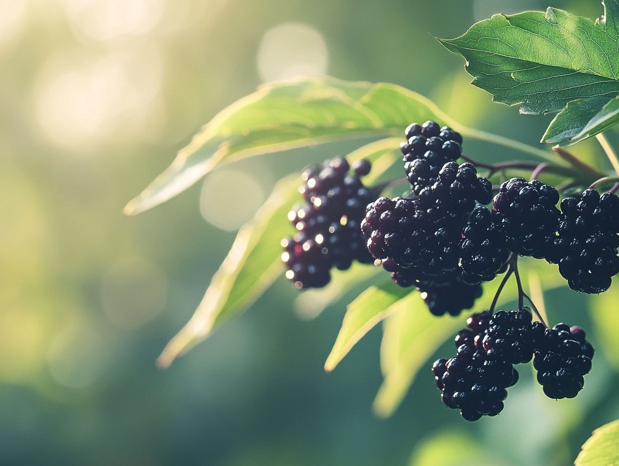 Elderberry's Role in Cold and Flu Prevention