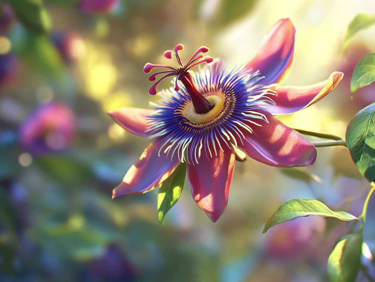 How does Passionflower work as a therapeutic herb?