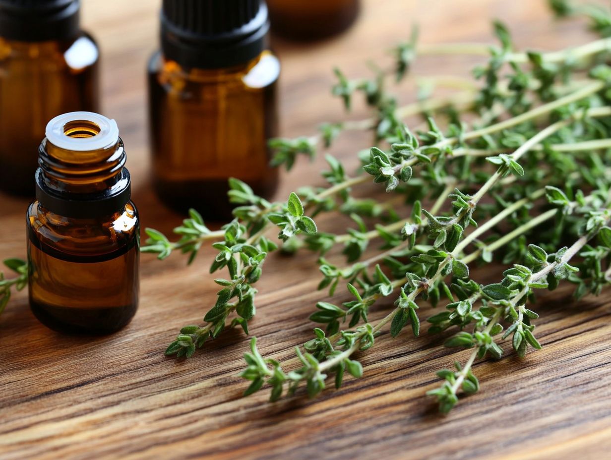 What are the medicinal uses of thyme?