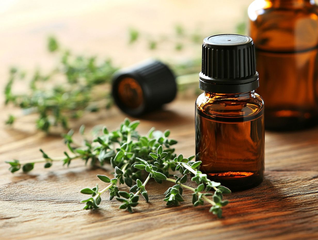 Image illustrating the health benefits of thyme