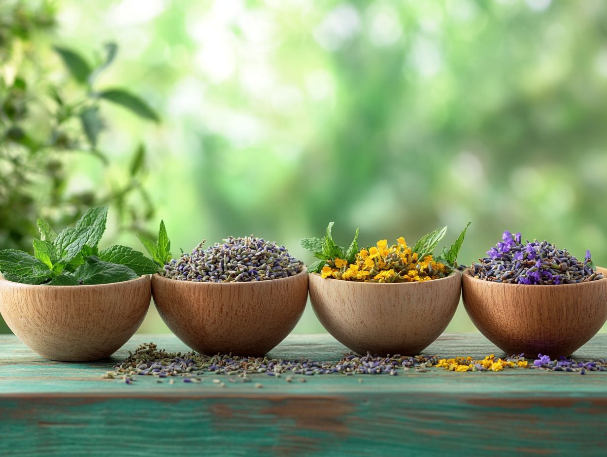 Image depicting potential side effects of using various herbs.