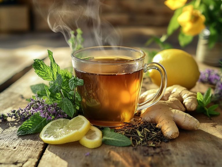 Top 7 Herbs for Immune-Boosting Teas