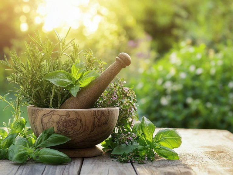 Using Herbs to Promote Healthy Aging