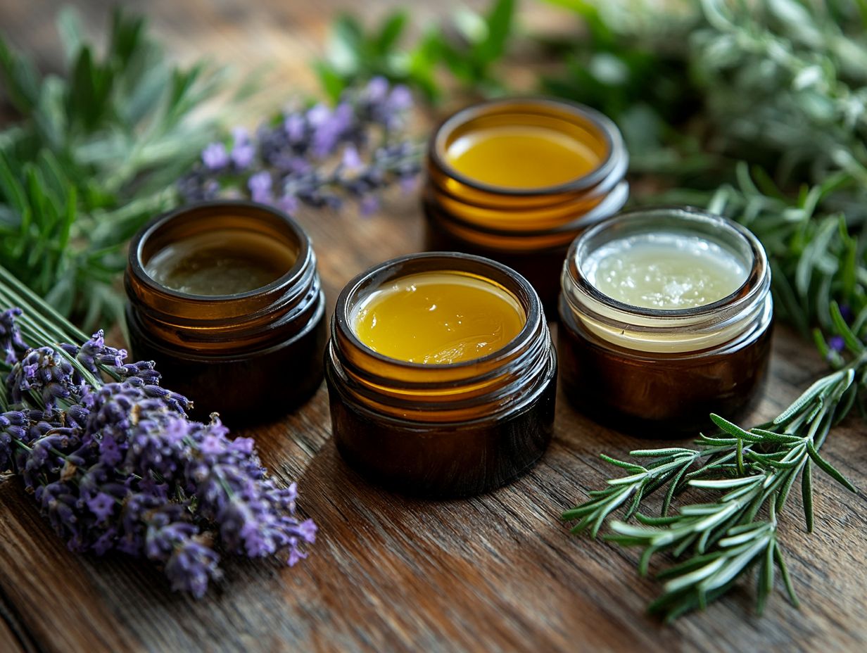 What are the benefits of using herbal salves?