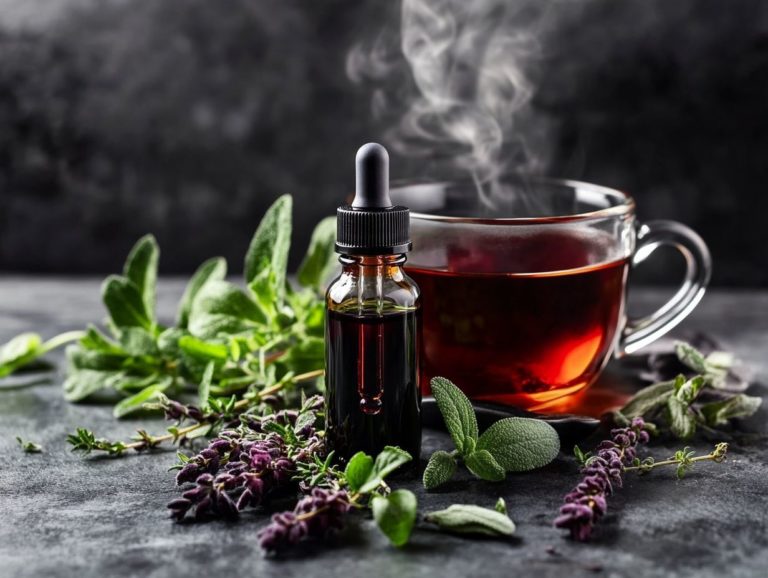 What Is the Difference Between Tinctures and Teas?