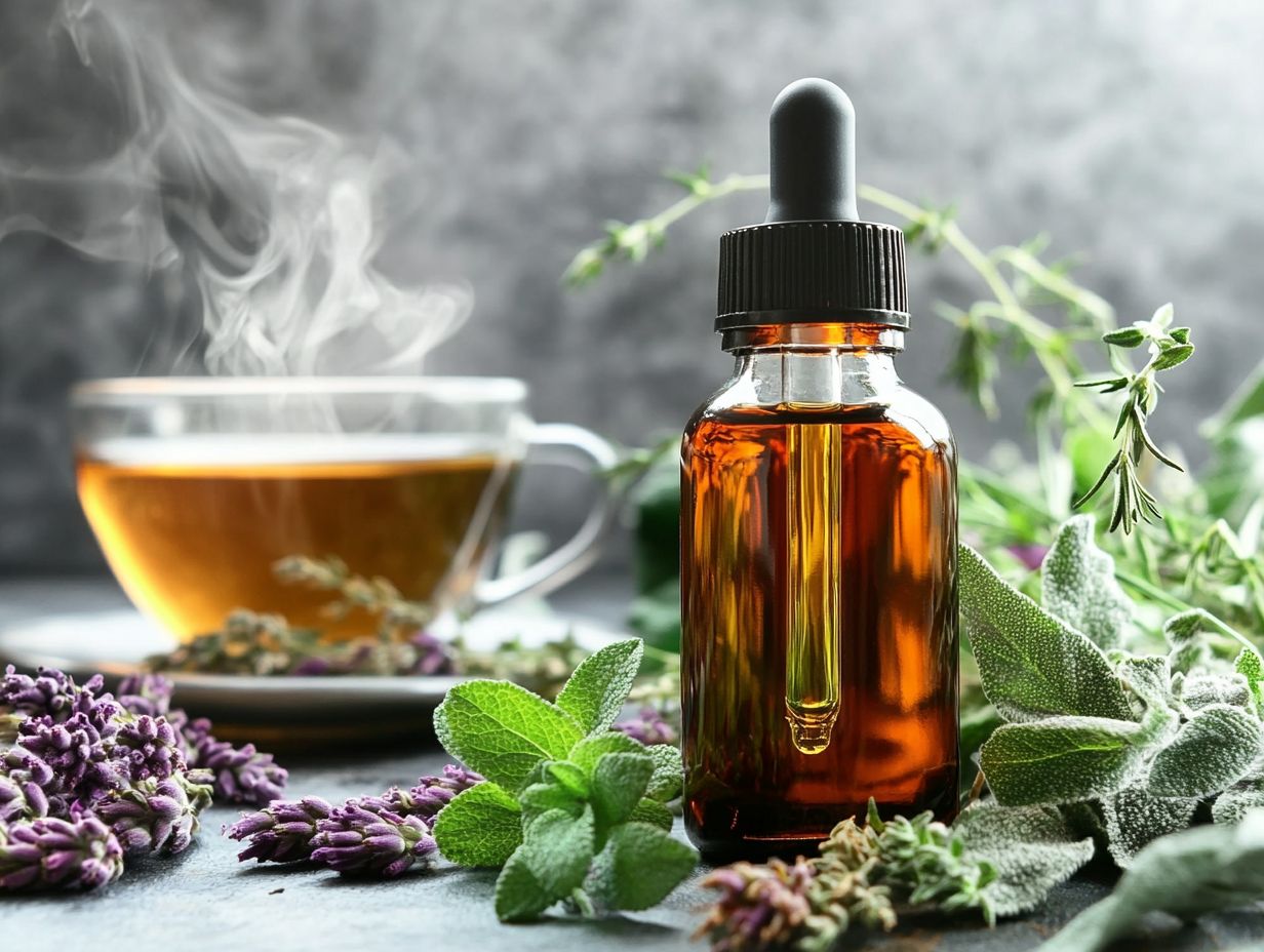 What Is the Difference Between Tinctures and Teas?